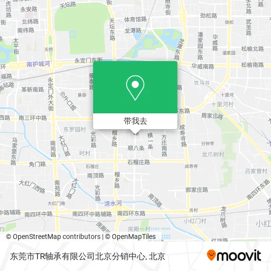 东莞市TR轴承有限公司北京分销中心地图