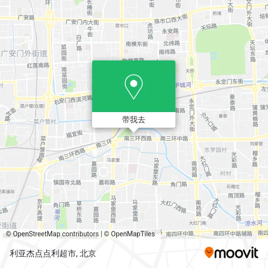 利亚杰点点利超市地图
