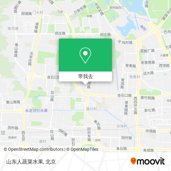 山东人蔬菜水果地图