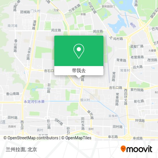兰州拉面地图