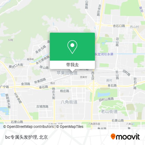 bc专属头发护理地图