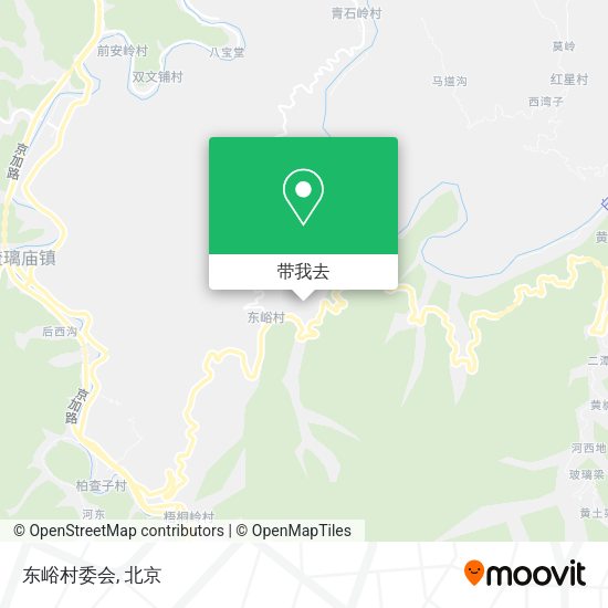 东峪村委会地图