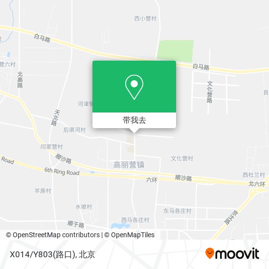 X014/Y803(路口)地图