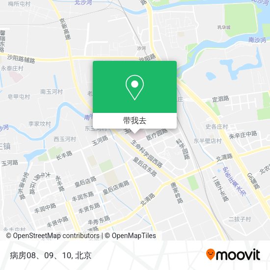 病房08、09、10地图