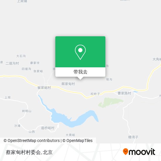 蔡家甸村村委会地图