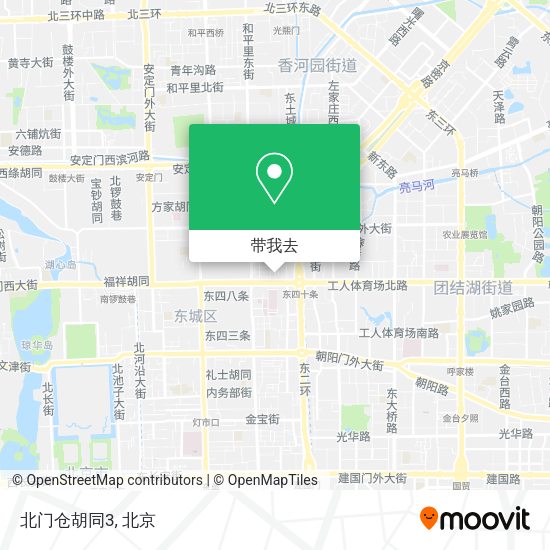 北门仓胡同3地图