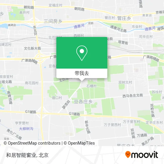 和居智能窗业地图