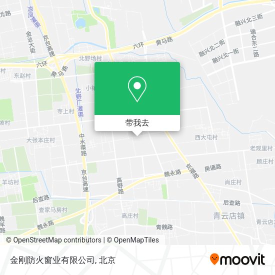 金刚防火窗业有限公司地图