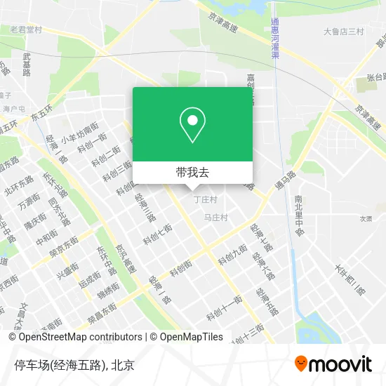 停车场(经海五路)地图