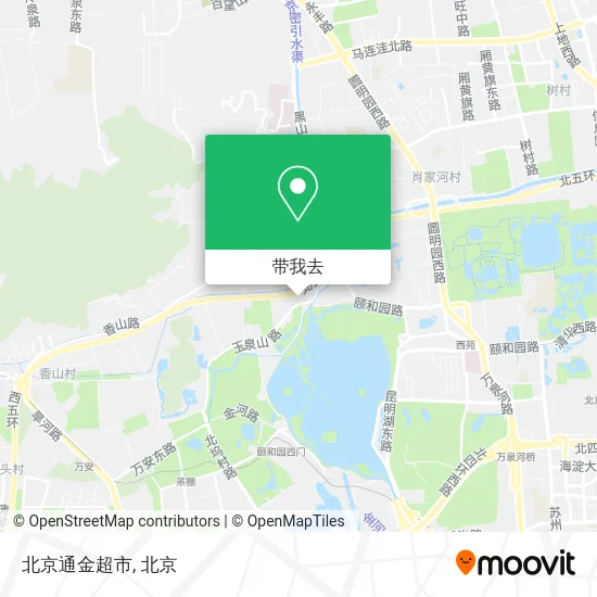 北京通金超市地图