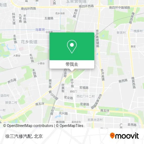 徐三汽修汽配地图