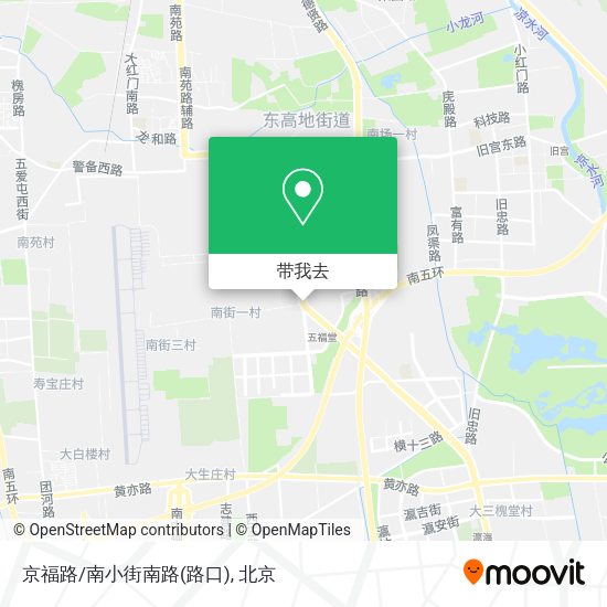 京福路/南小街南路(路口)地图