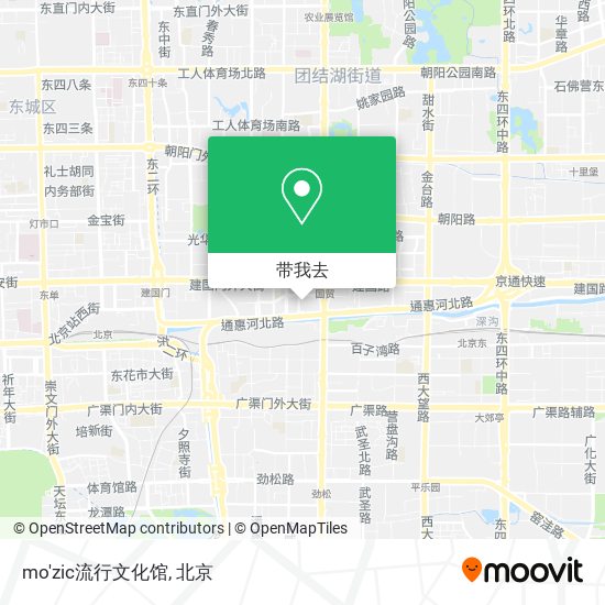 mo'zic流行文化馆地图