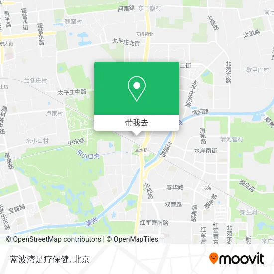 蓝波湾足疗保健地图