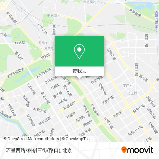 环星西路/科创三街(路口)地图