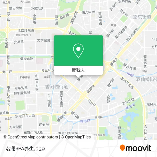 名澜SPA养生地图