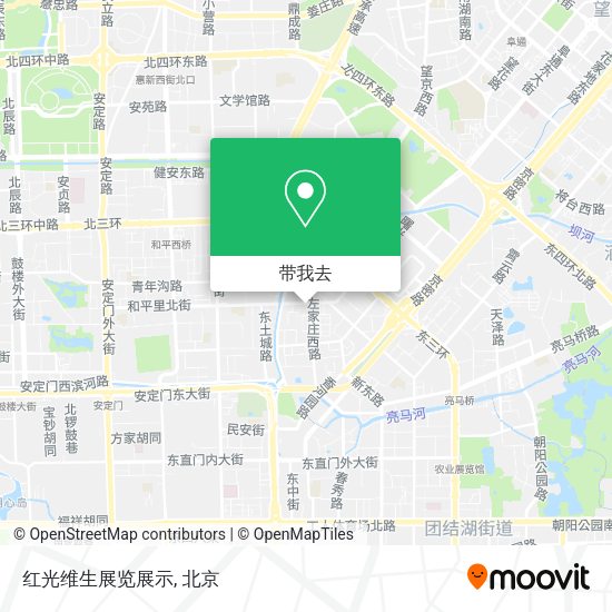 红光维生展览展示地图