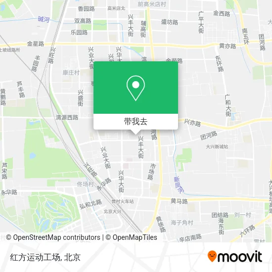 红方运动工场地图
