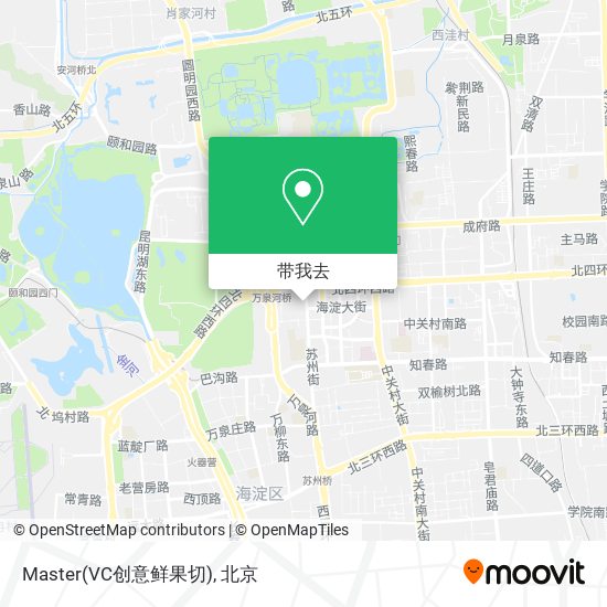Master(VC创意鲜果切)地图