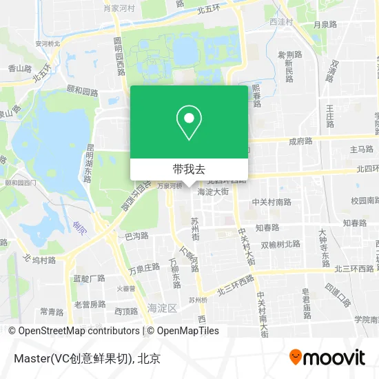 Master(VC创意鲜果切)地图