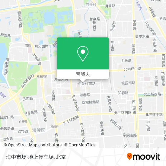 海中市场-地上停车场地图