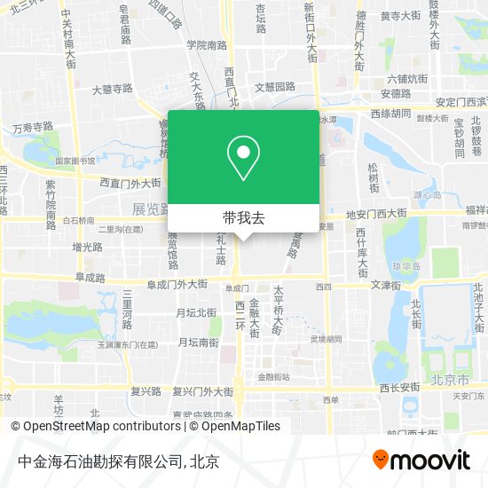 中金海石油勘探有限公司地图