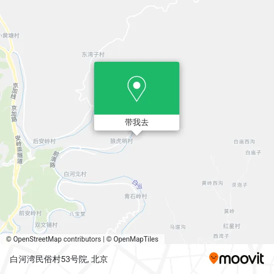 白河湾民俗村53号院地图