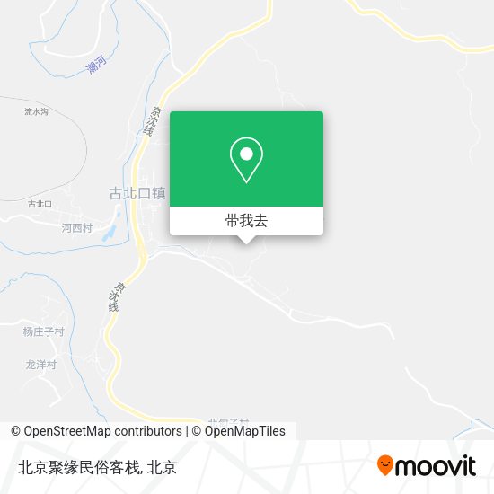 北京聚缘民俗客栈地图