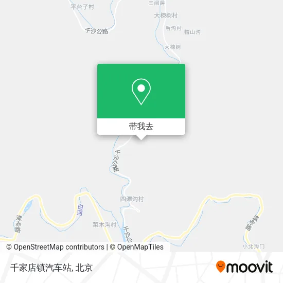 千家店镇汽车站地图