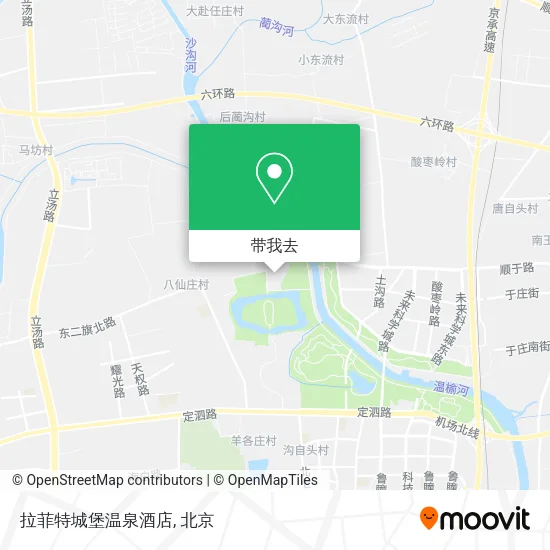拉菲特城堡温泉酒店地图