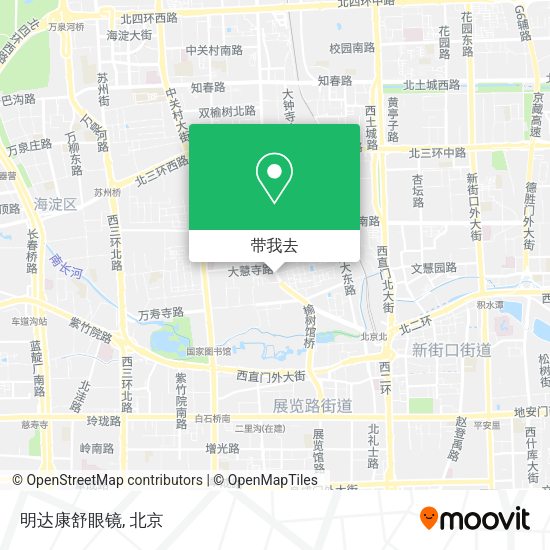 明达康舒眼镜地图