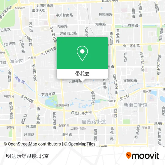 明达康舒眼镜地图