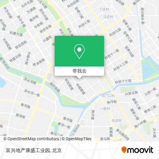 富兴地产康盛工业园地图