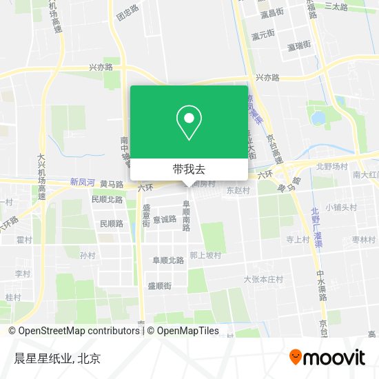 晨星星纸业地图