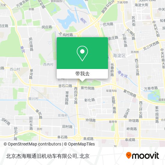 北京杰海顺通旧机动车有限公司地图
