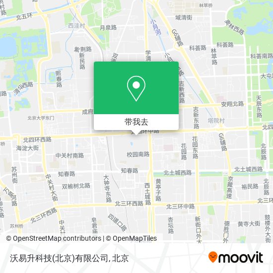 沃易升科技(北京)有限公司地图