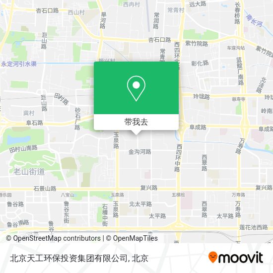 北京天工环保投资集团有限公司地图
