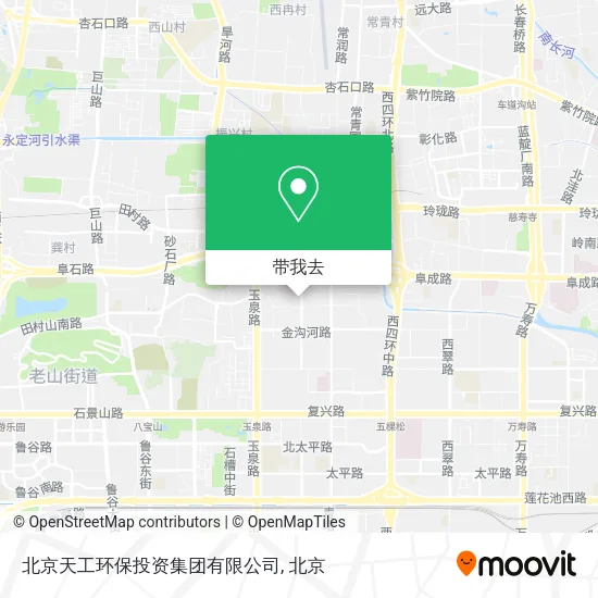 北京天工环保投资集团有限公司地图