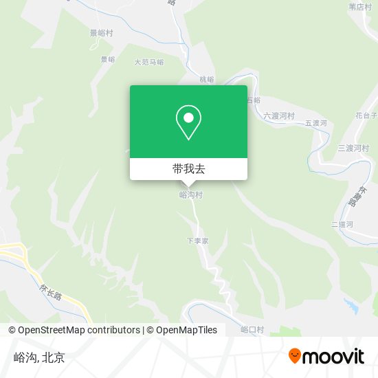 峪沟地图