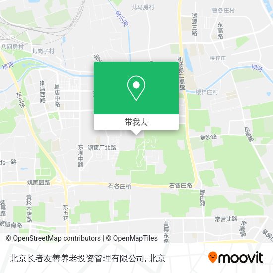 北京长者友善养老投资管理有限公司地图