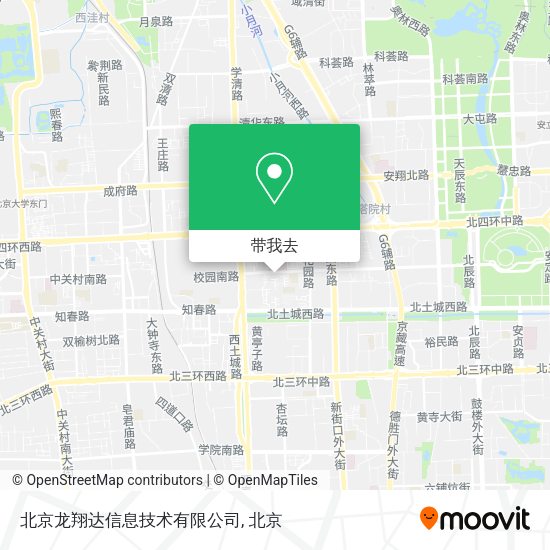 北京龙翔达信息技术有限公司地图