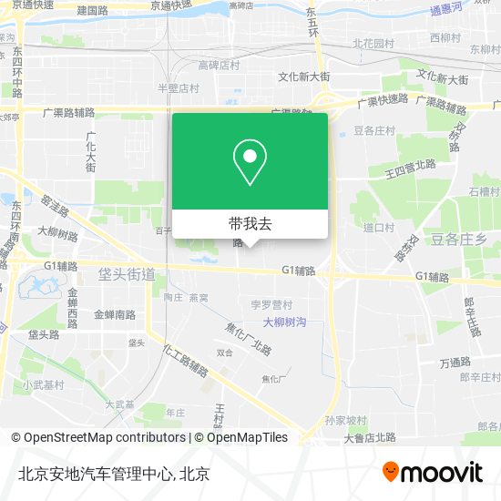 北京安地汽车管理中心地图