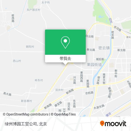 绿州博园工贸公司地图