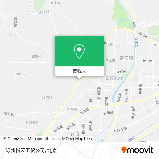 绿州博园工贸公司地图