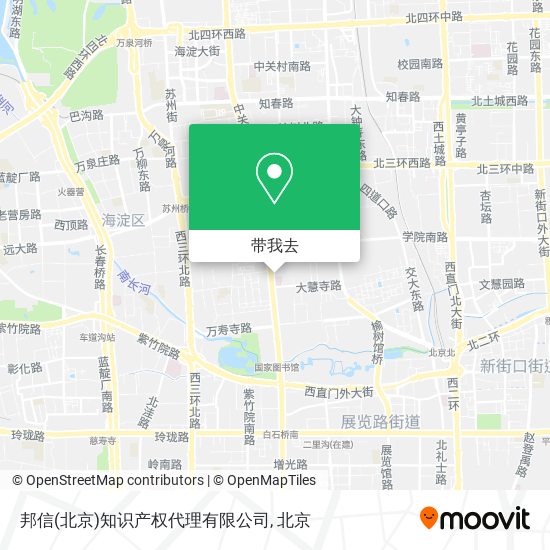 邦信(北京)知识产权代理有限公司地图