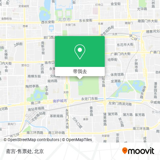 斋宫-售票处地图