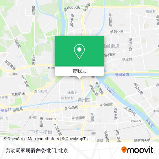 劳动局家属宿舍楼-北门地图