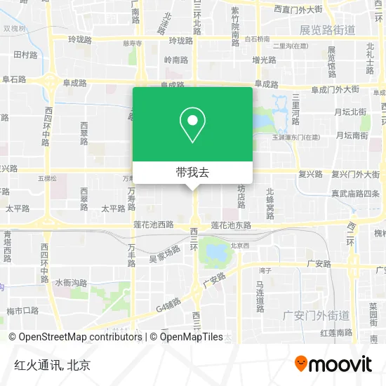 红火通讯地图