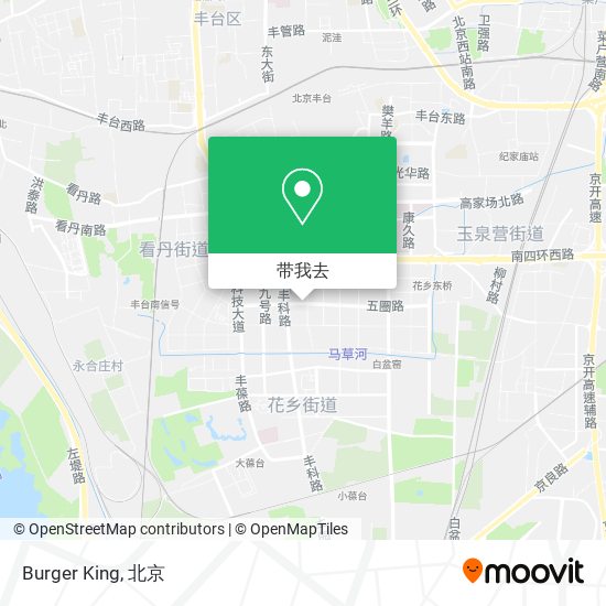 Burger King地图