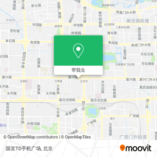 国宜TD手机广场地图